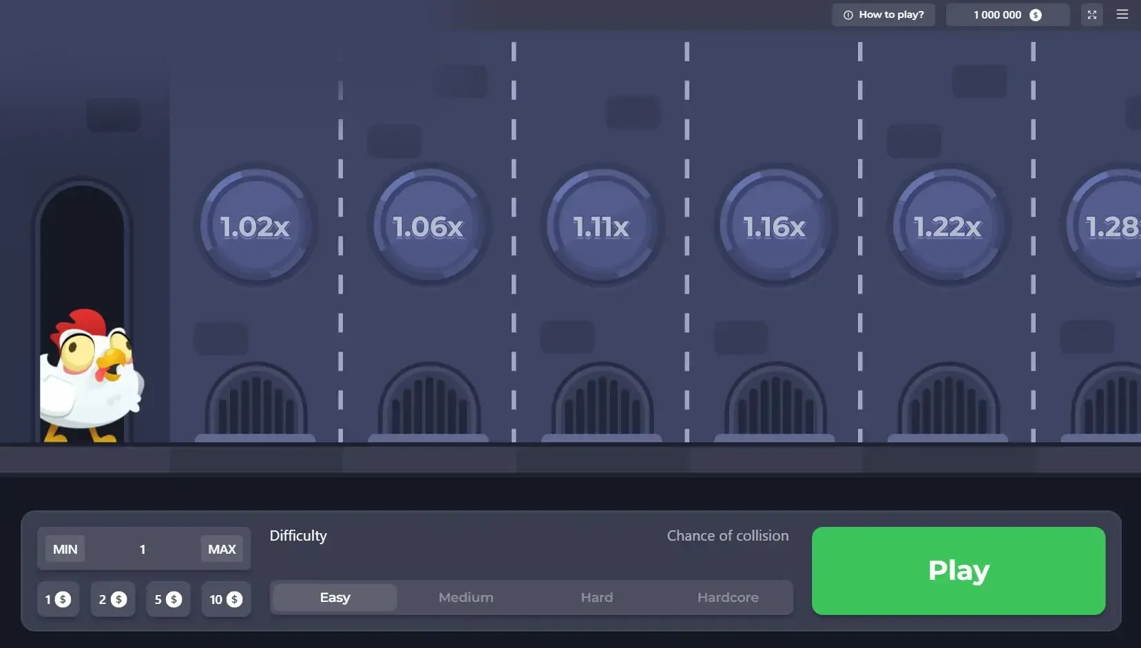 Chicken Road Ekran Görüntüsü 1 - gerçek oyun görünümü